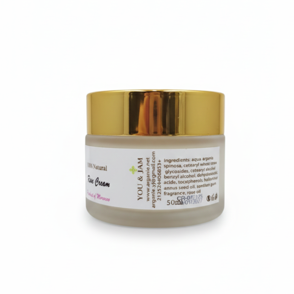 Crème d'Argan et Huile de Rose