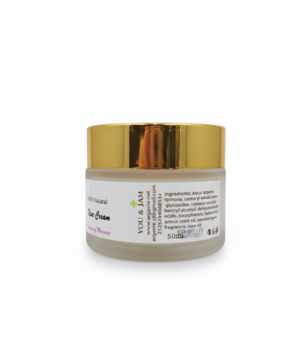 Crème d'Argan et Huile de Rose
