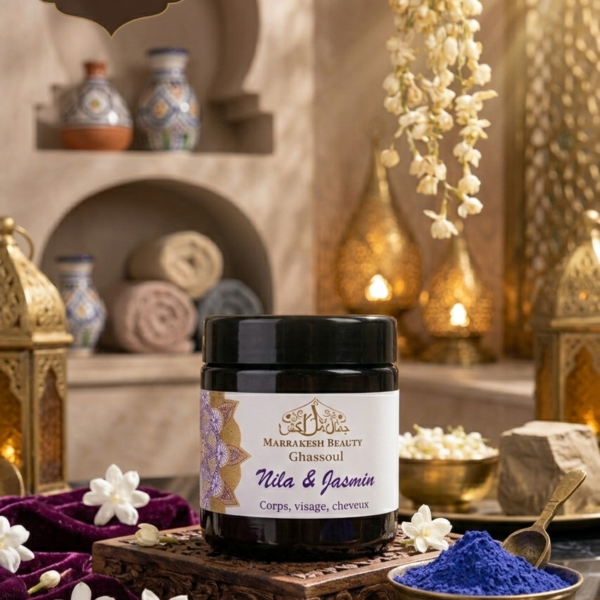 Masque de Ghassoul au Nila et Jasmin