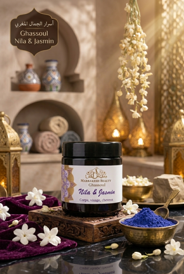 Masque de Ghassoul au Nila et Jasmin