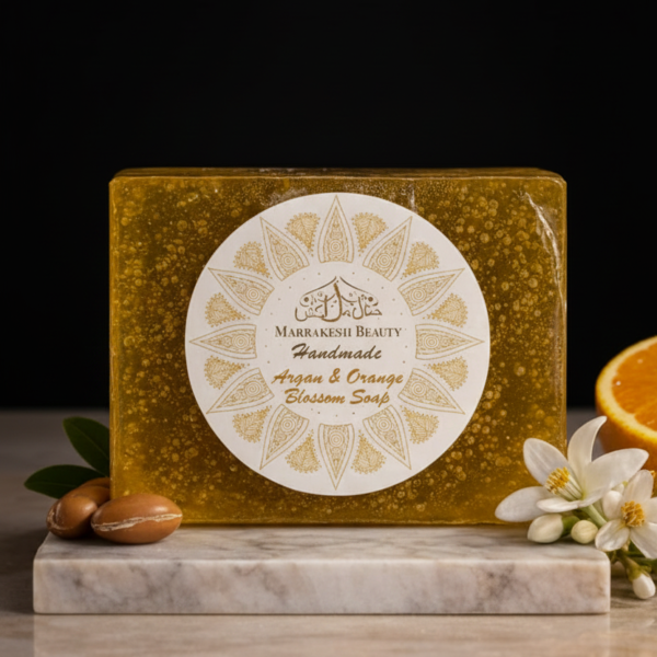 Savon à l'Argan et la Fleur d'Oranger