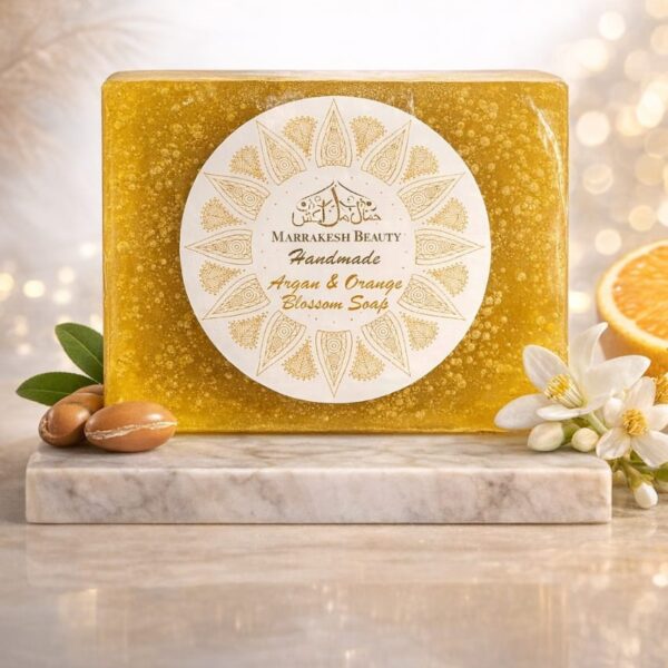 Savon à l'Argan et la Fleur d'Oranger