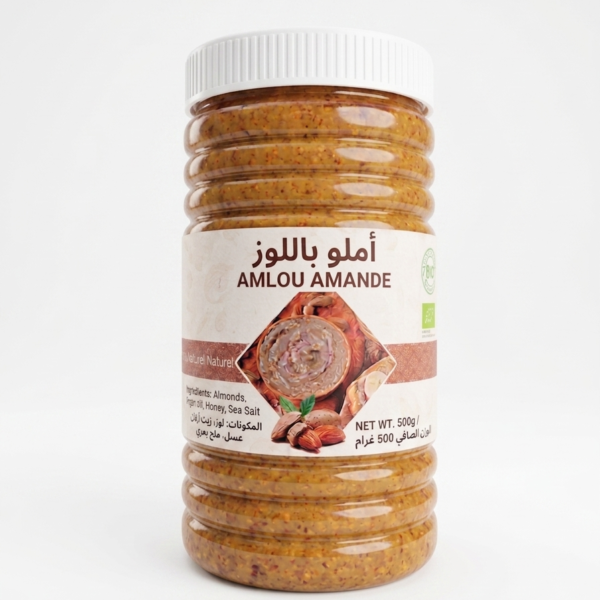 Amlou aux Amandes, Huile d'Argan et Miel