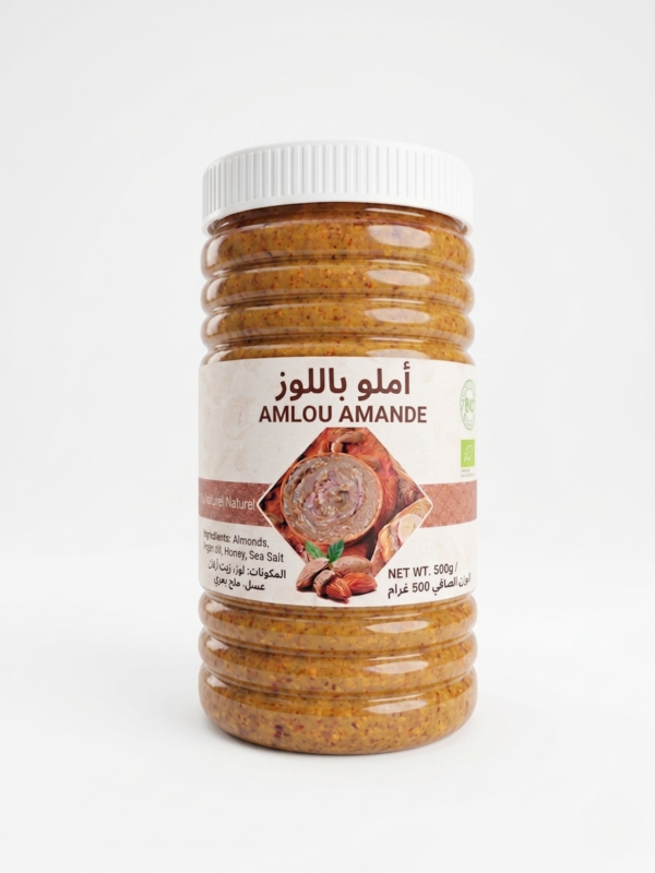 Amlou aux Amandes, Huile d'Argan et Miel