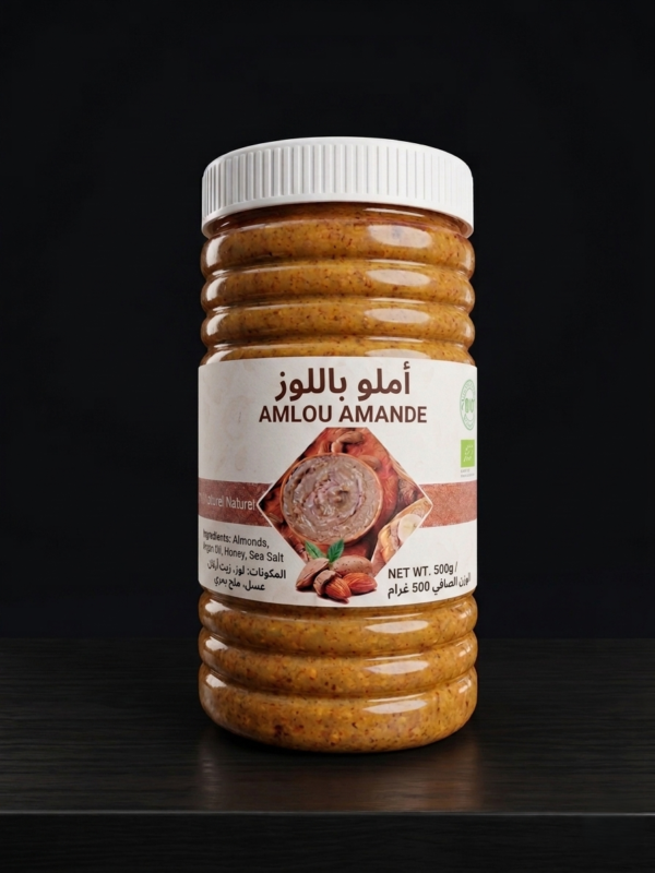 Amlou aux Amandes, Huile d'Argan et Miel