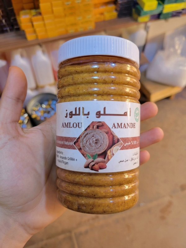 Amlou aux Amandes, Huile d'Argan et Miel